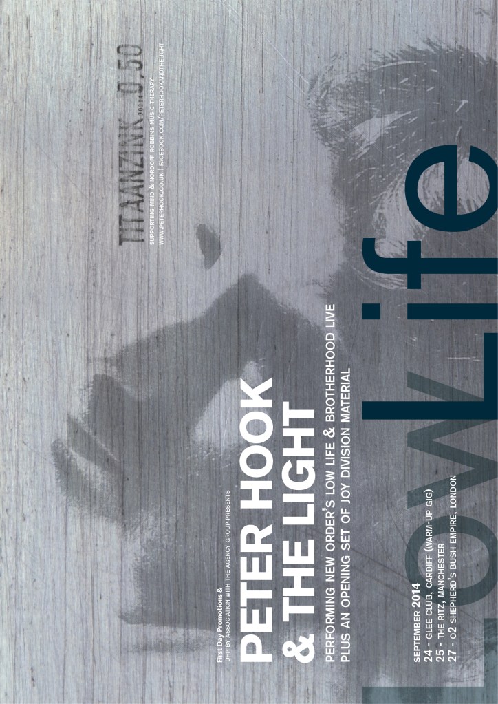 Peter Hook - Glee Club Sept 24